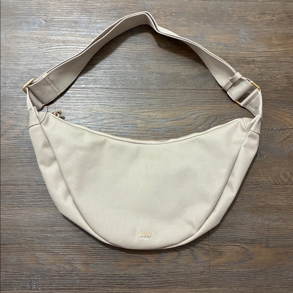 Beige Crossbody Bag